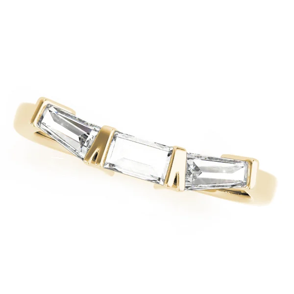 Bar Set Baguette Wedding Band - Image 3