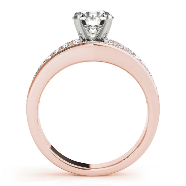 Multirow Pavé Engagement Ring - Image 8