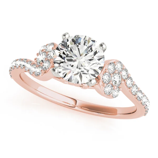 Single Row Prong Set Engagement Ring - Image 7