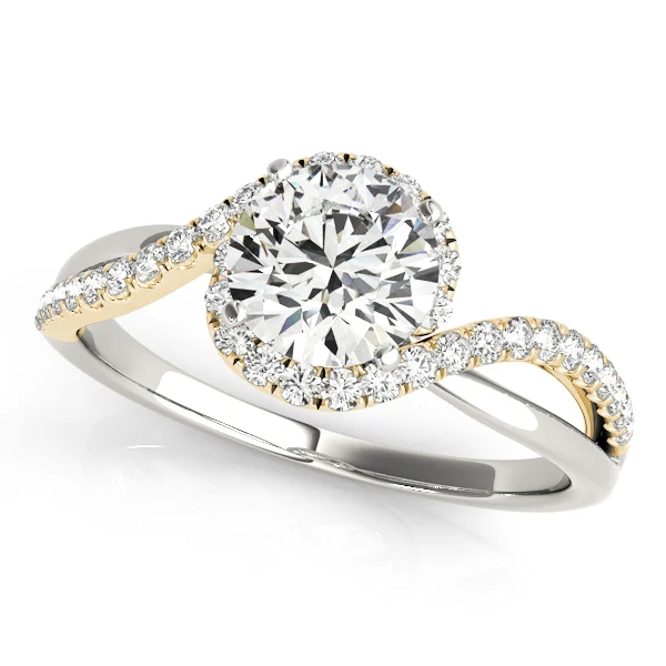 Bypass Split Shank Engagement Ring - Image 4