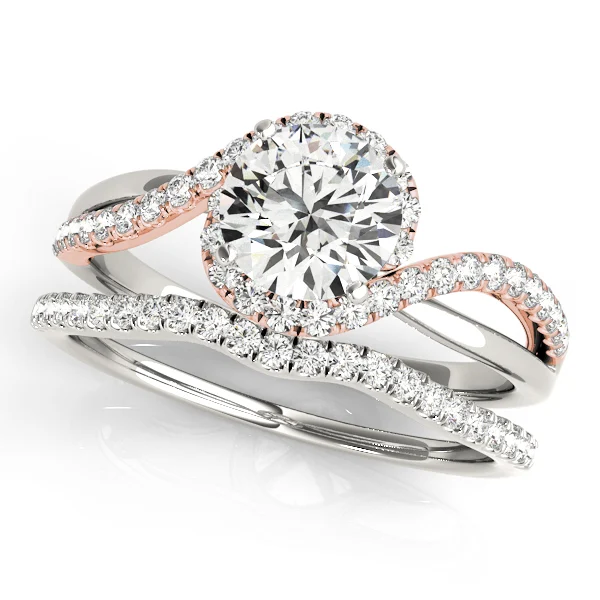Bypass Split Shank Engagement Ring - Image 9