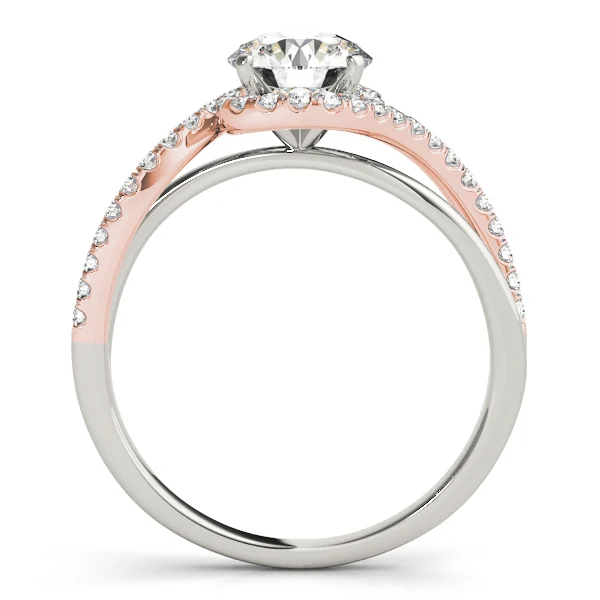 Bypass Split Shank Engagement Ring - Image 8