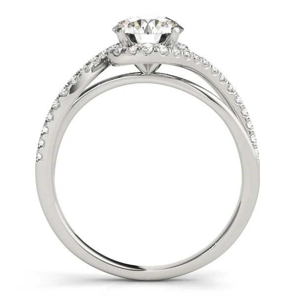 Bypass Split Shank Engagement Ring - Image 2