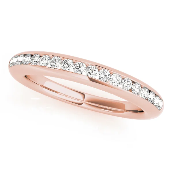 Channel Set Wedding Band - Image 5