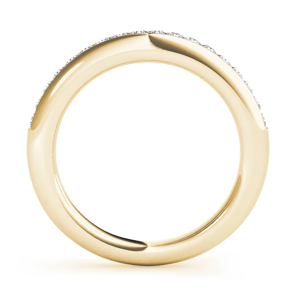 Channel Set Wedding Band - Image 4
