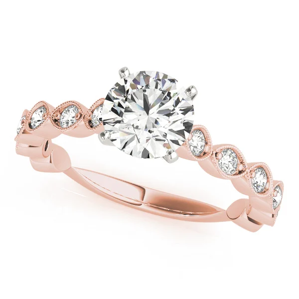 Vintage-Inspired Milgrain Engagement Ring - Image 7
