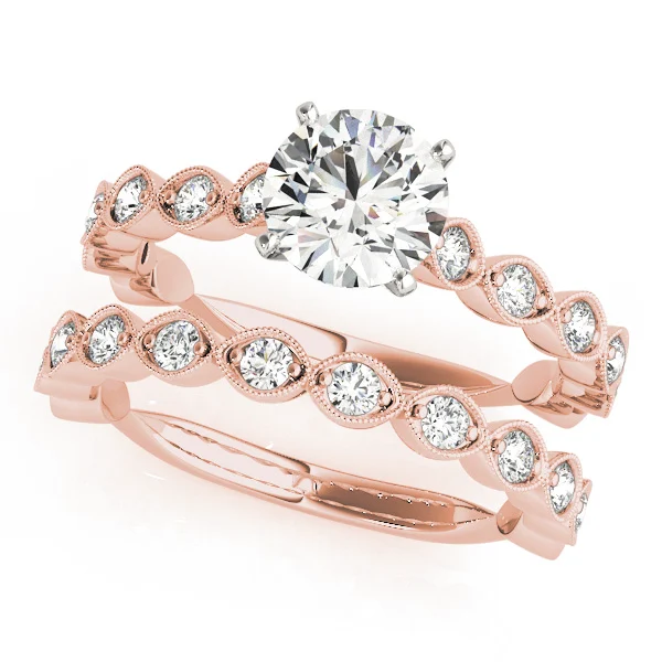 Vintage-Inspired Milgrain Engagement Ring - Image 9