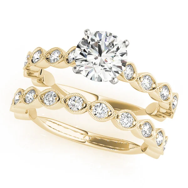 Vintage-Inspired Milgrain Engagement Ring - Image 6