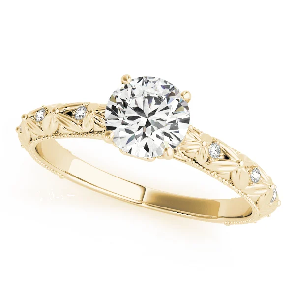 Vintage-Inspired Engagement Ring - Image 5