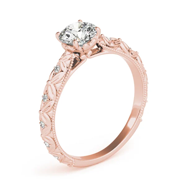 Vintage-Inspired Engagement Ring - Image 12
