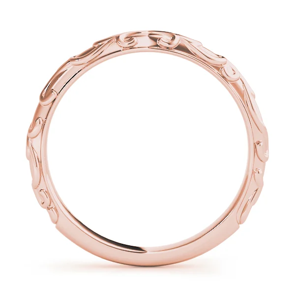 Floral-Inspired Wedding Band - Image 6
