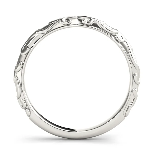 Floral-Inspired Wedding Band - Image 2