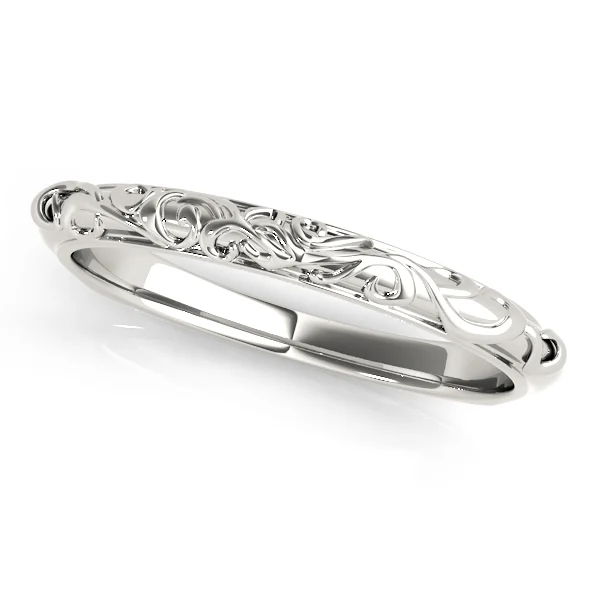 Floral-Inspired Wedding Band