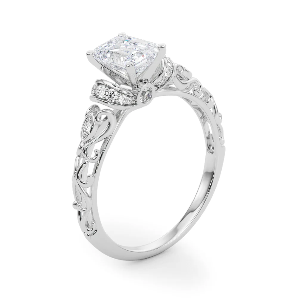 Vintage Inspired Engagement Ring - Image 25
