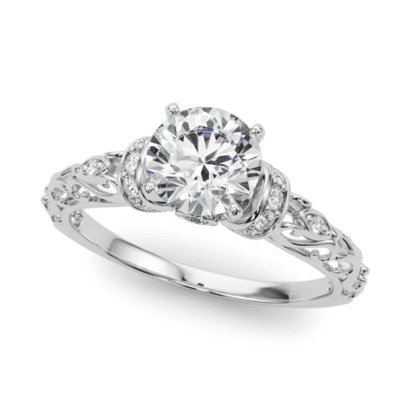 Vintage Inspired Engagement Ring