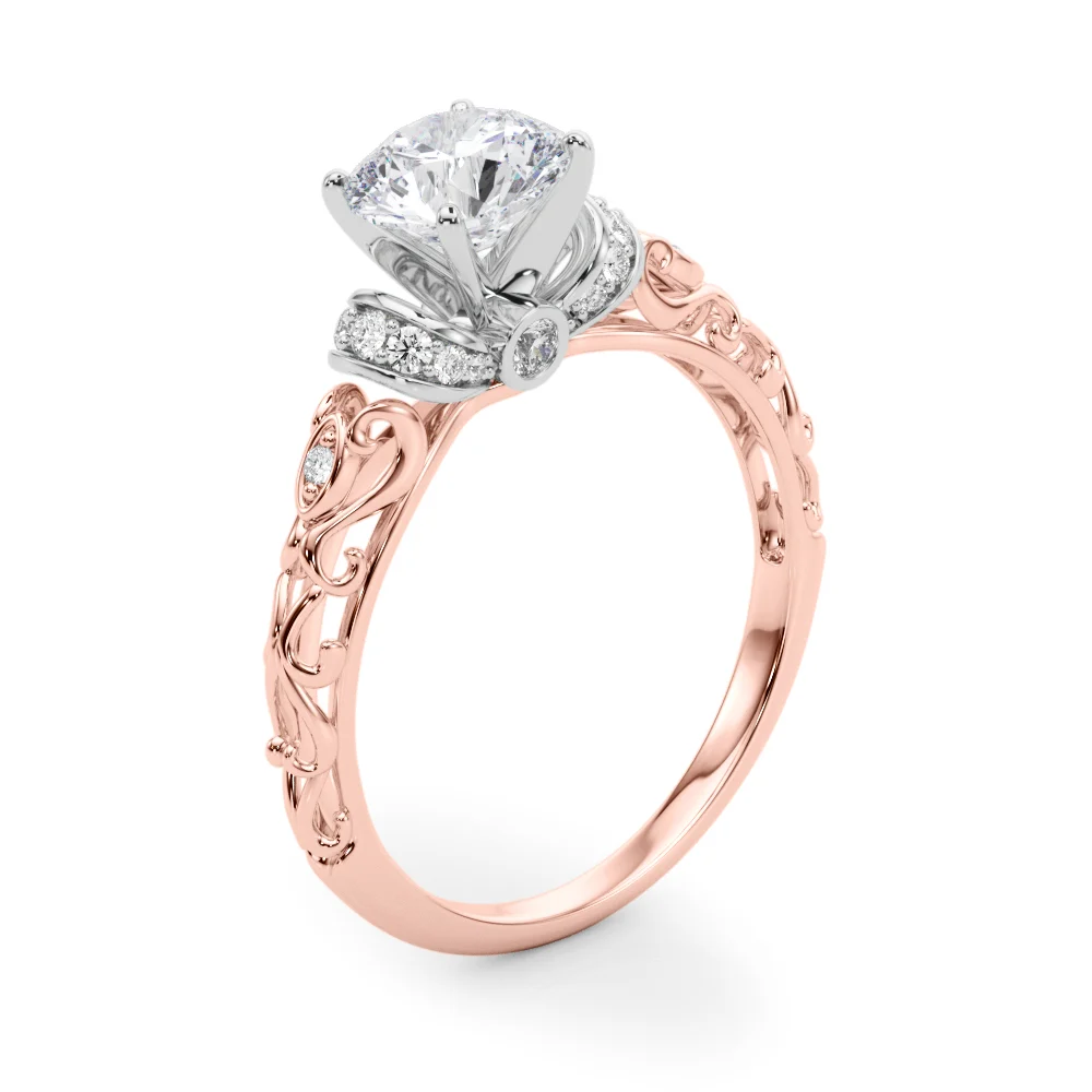 Vintage Inspired Engagement Ring - Image 14