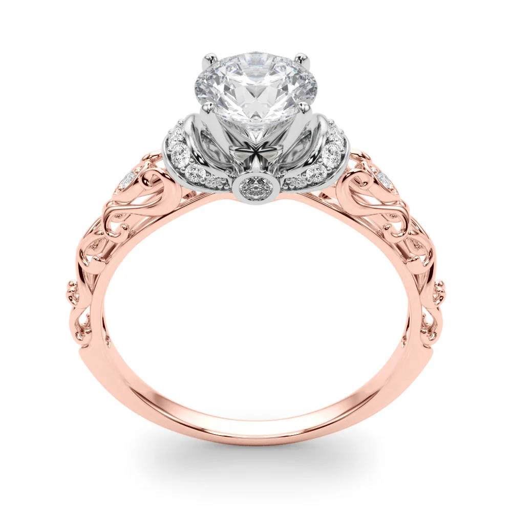 Vintage Inspired Engagement Ring - Image 15