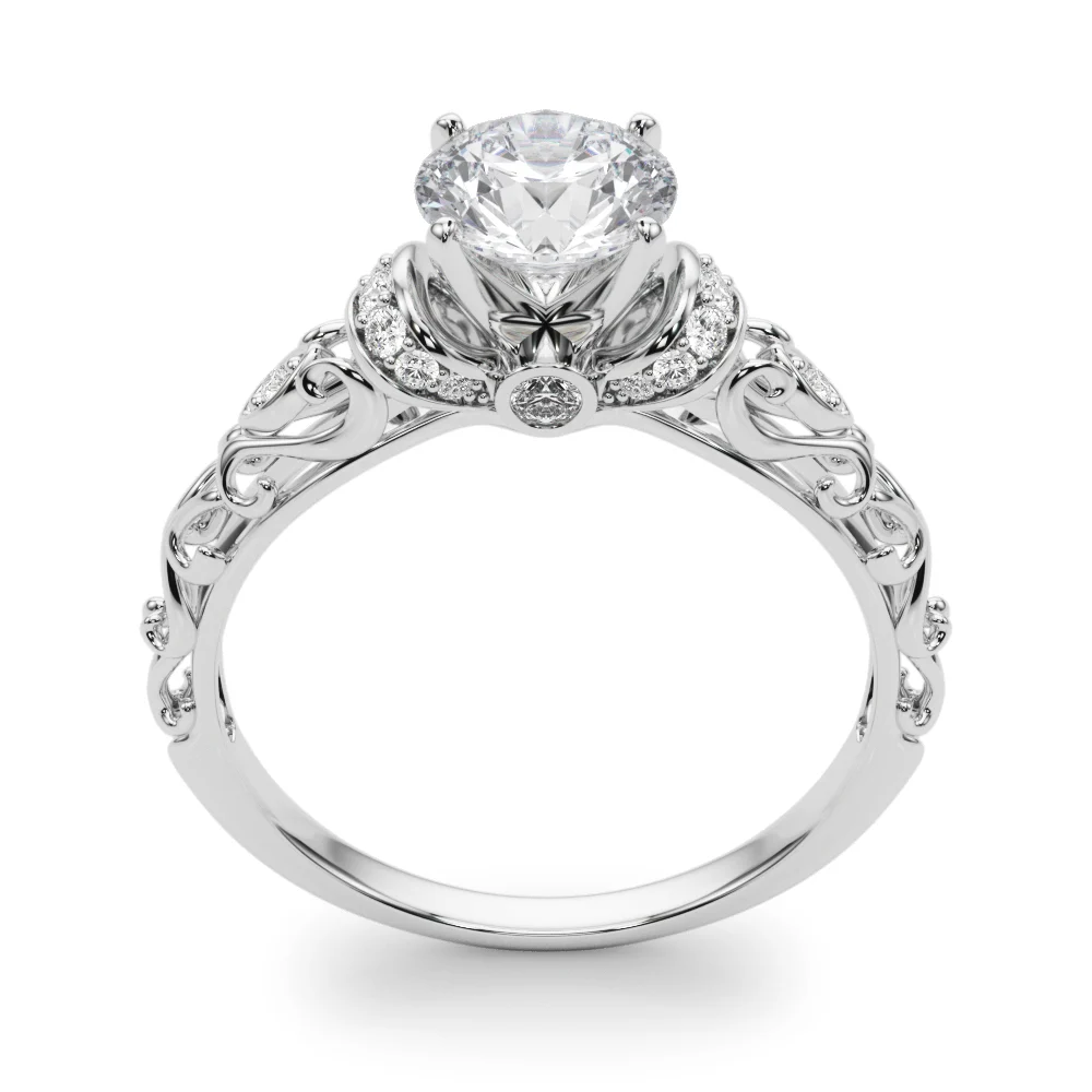 Vintage Inspired Engagement Ring - Image 5
