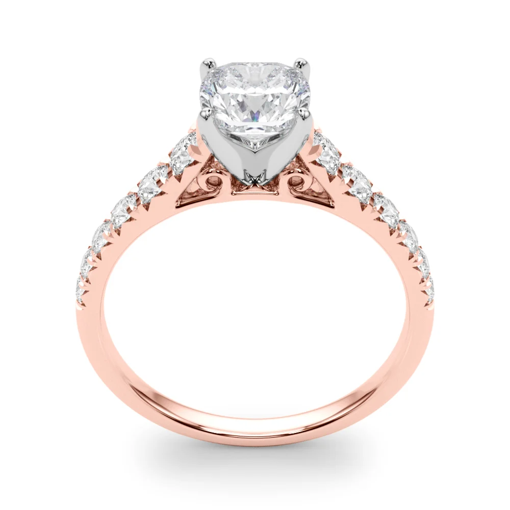 Graduated Diamond Engagement Ring - Image 60