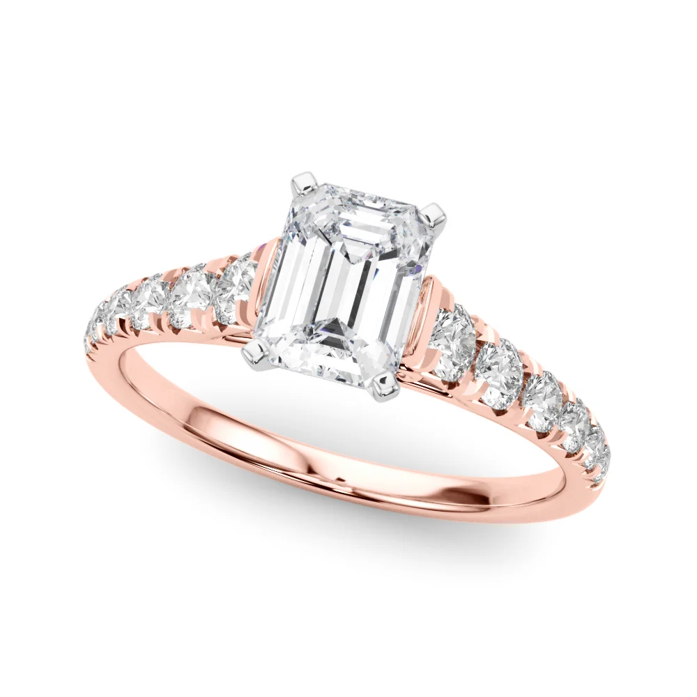Graduated Diamond Engagement Ring - Image 26