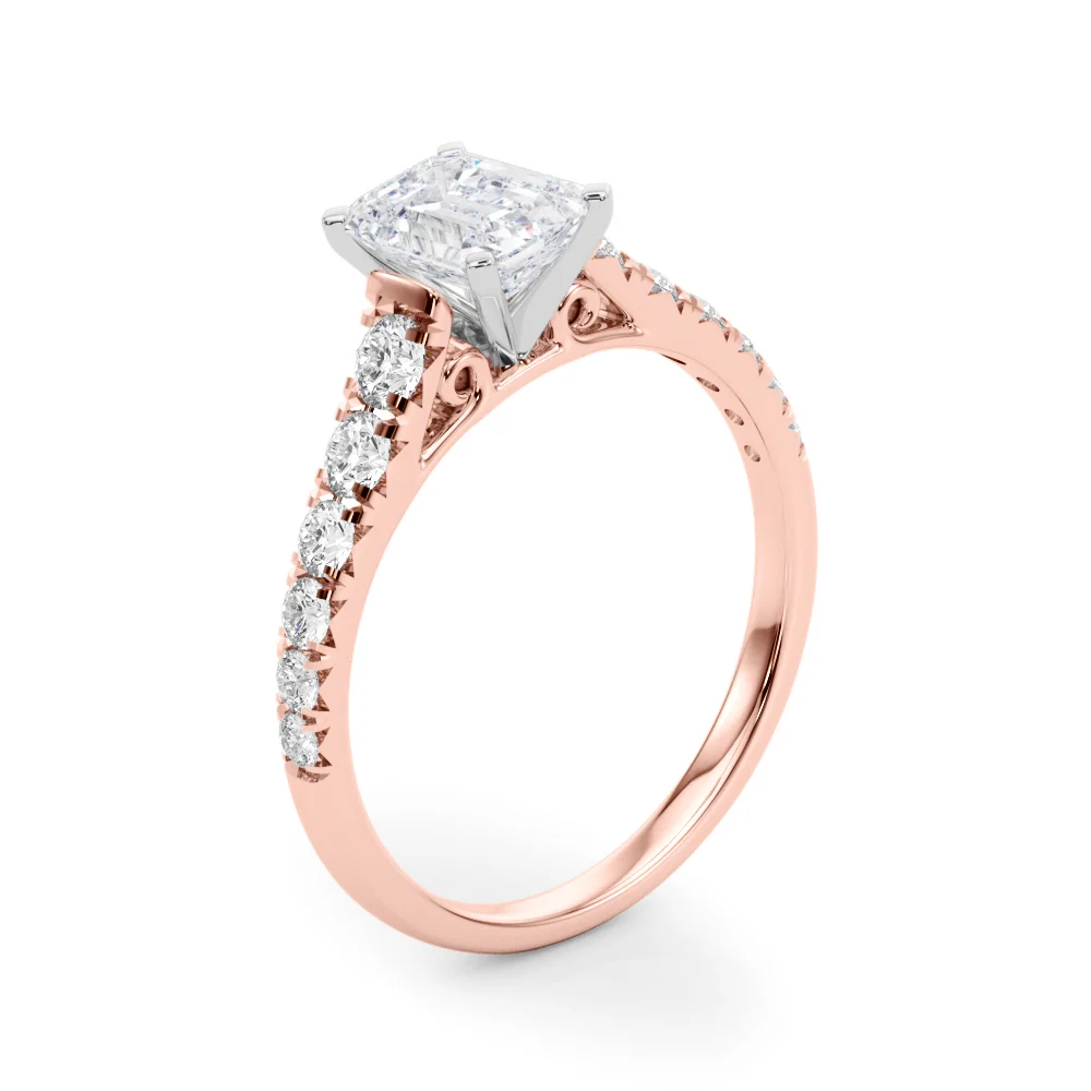 Graduated Diamond Engagement Ring - Image 29