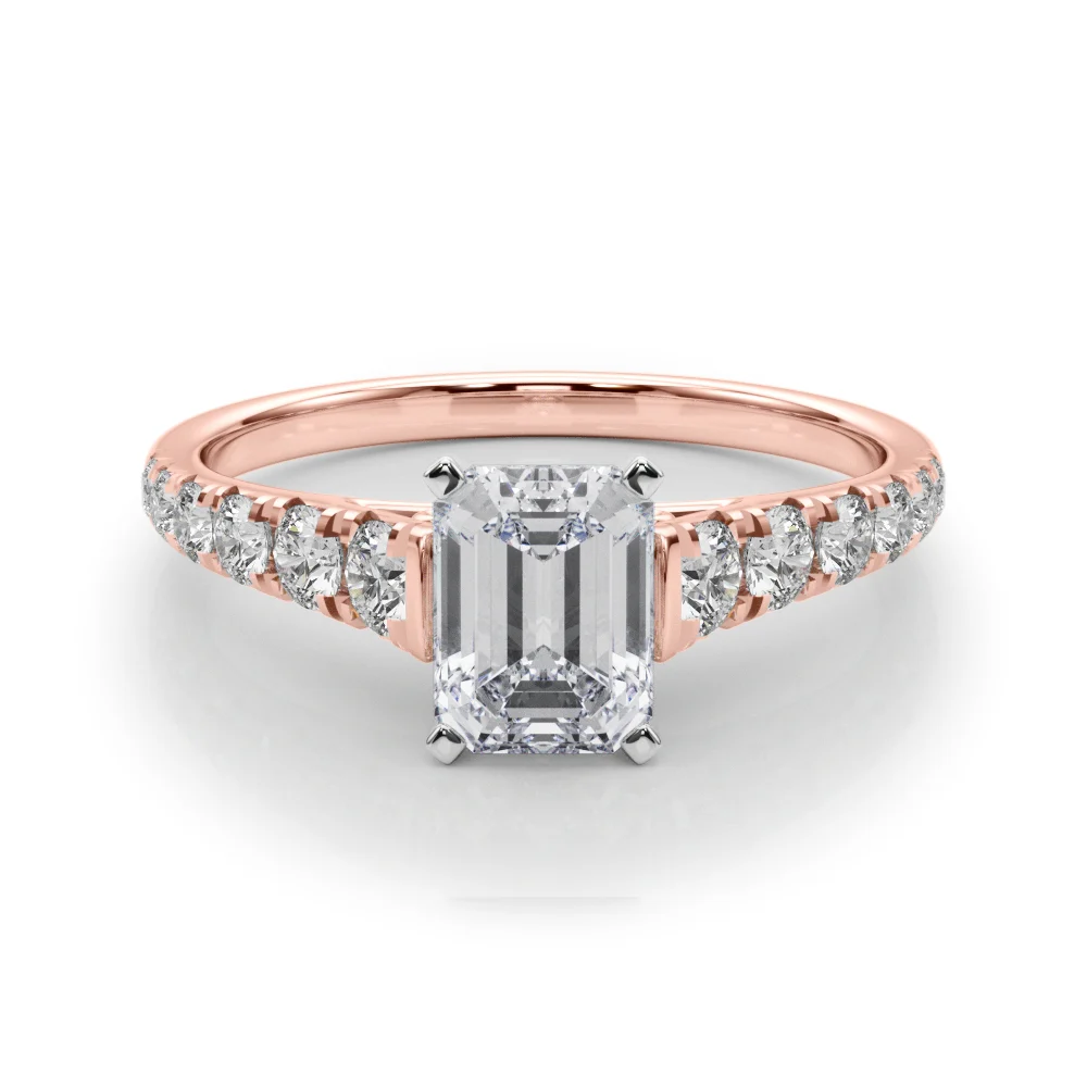 Graduated Diamond Engagement Ring - Image 28