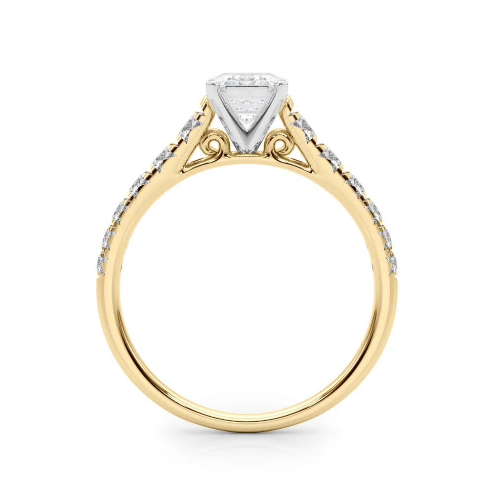 Graduated Diamond Engagement Ring - Image 22