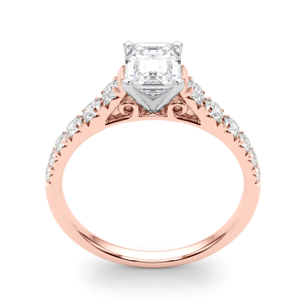 Graduated Diamond Engagement Ring - Image 30