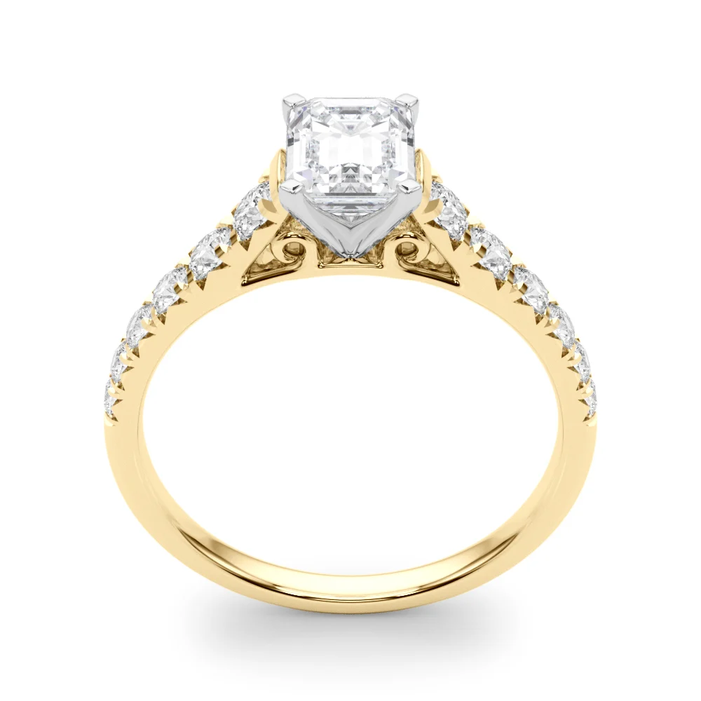 Graduated Diamond Engagement Ring - Image 25