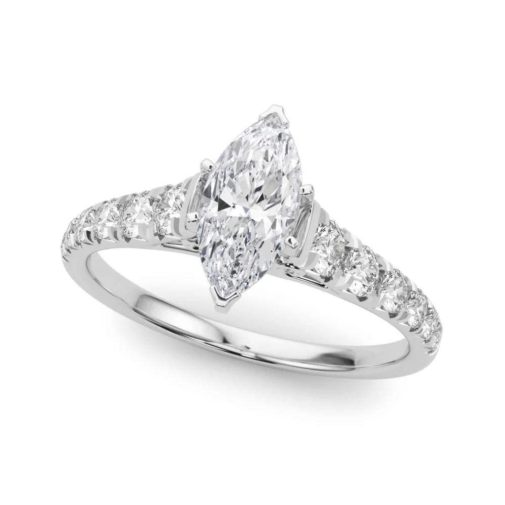 Graduated Diamond Engagement Ring - Image 91