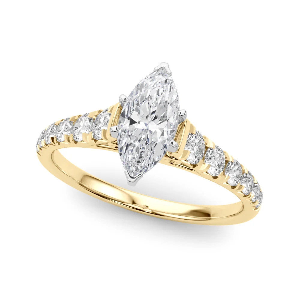 Graduated Diamond Engagement Ring - Image 96