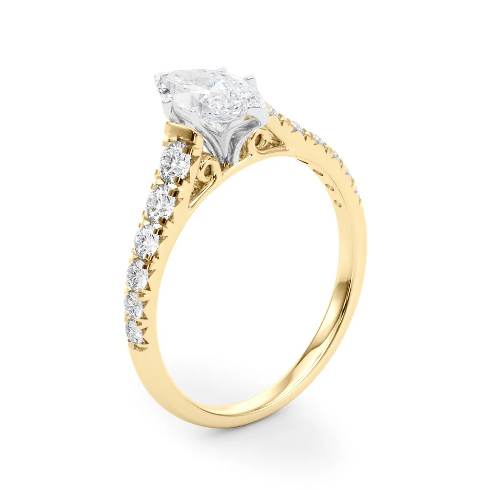 Graduated Diamond Engagement Ring - Image 99