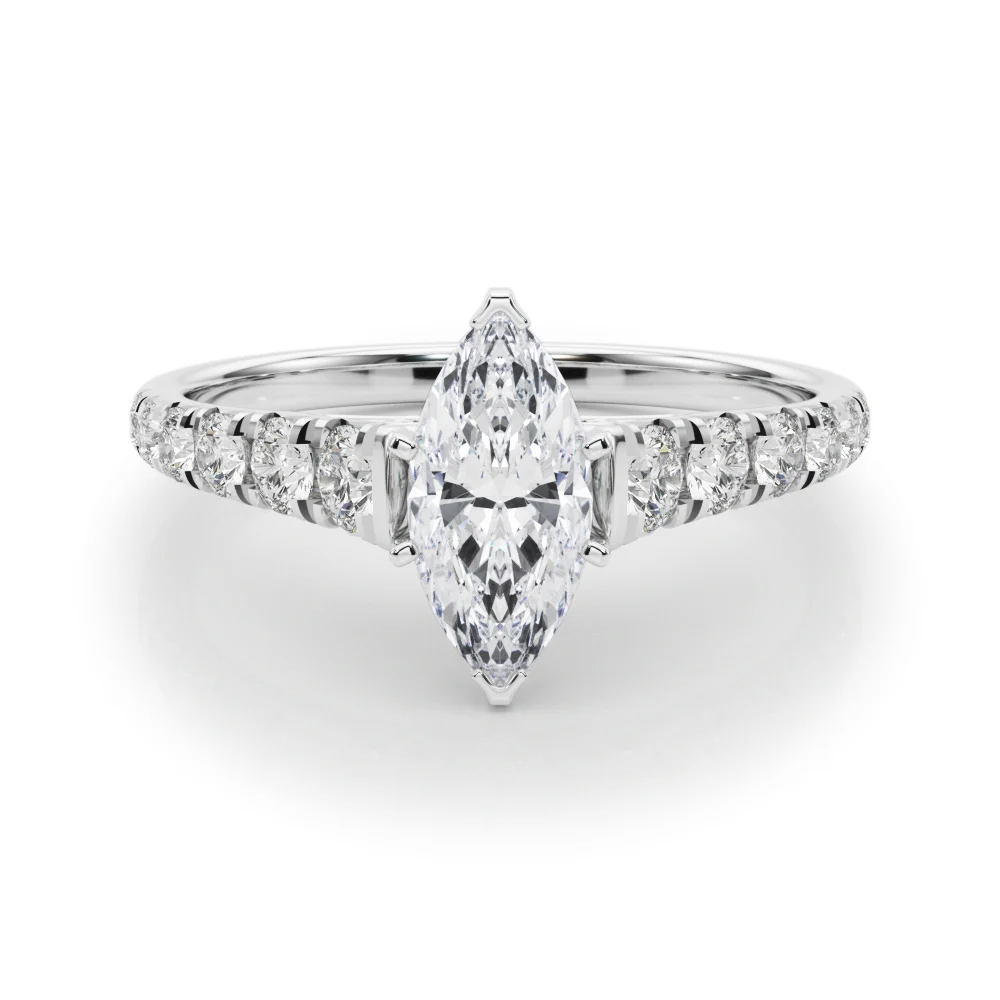 Graduated Diamond Engagement Ring - Image 93