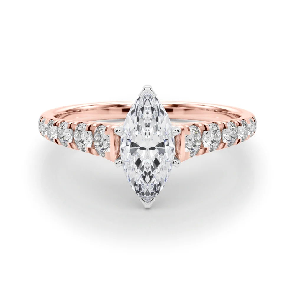 Graduated Diamond Engagement Ring - Image 103