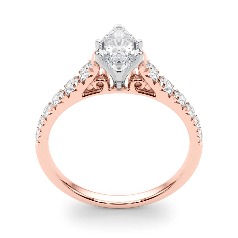 Graduated Diamond Engagement Ring - Image 105