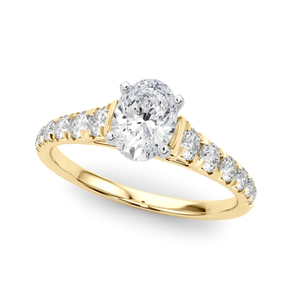 Graduated Diamond Engagement Ring - Image 36