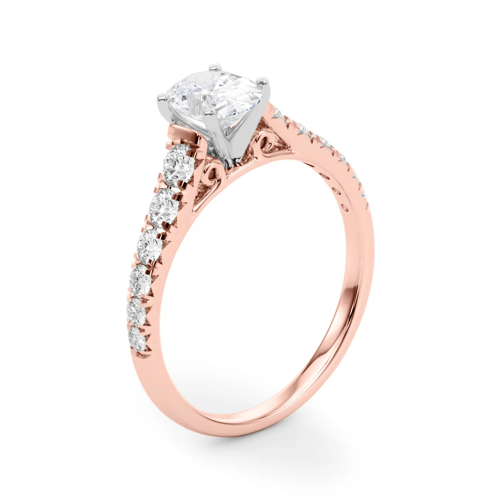 Graduated Diamond Engagement Ring - Image 44