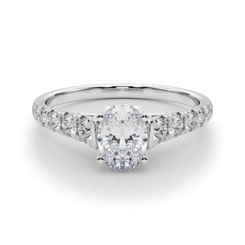 Graduated Diamond Engagement Ring - Image 33