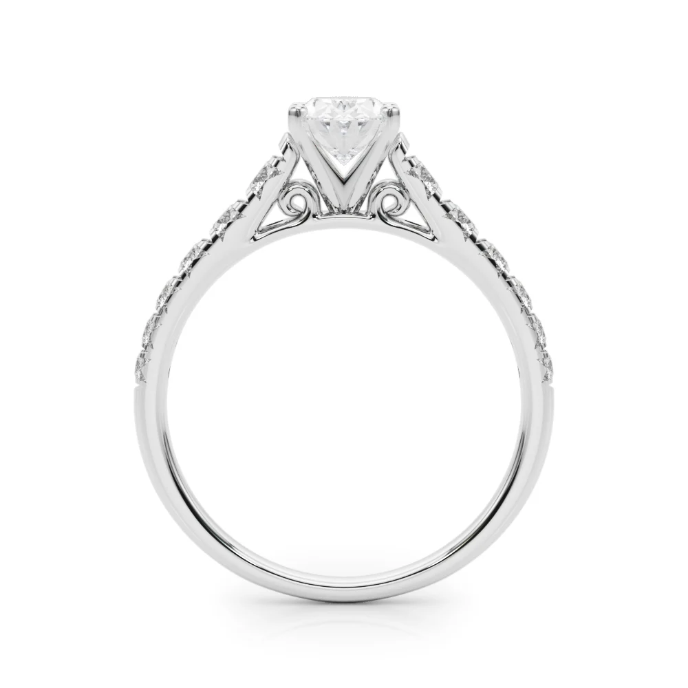 Graduated Diamond Engagement Ring - Image 32