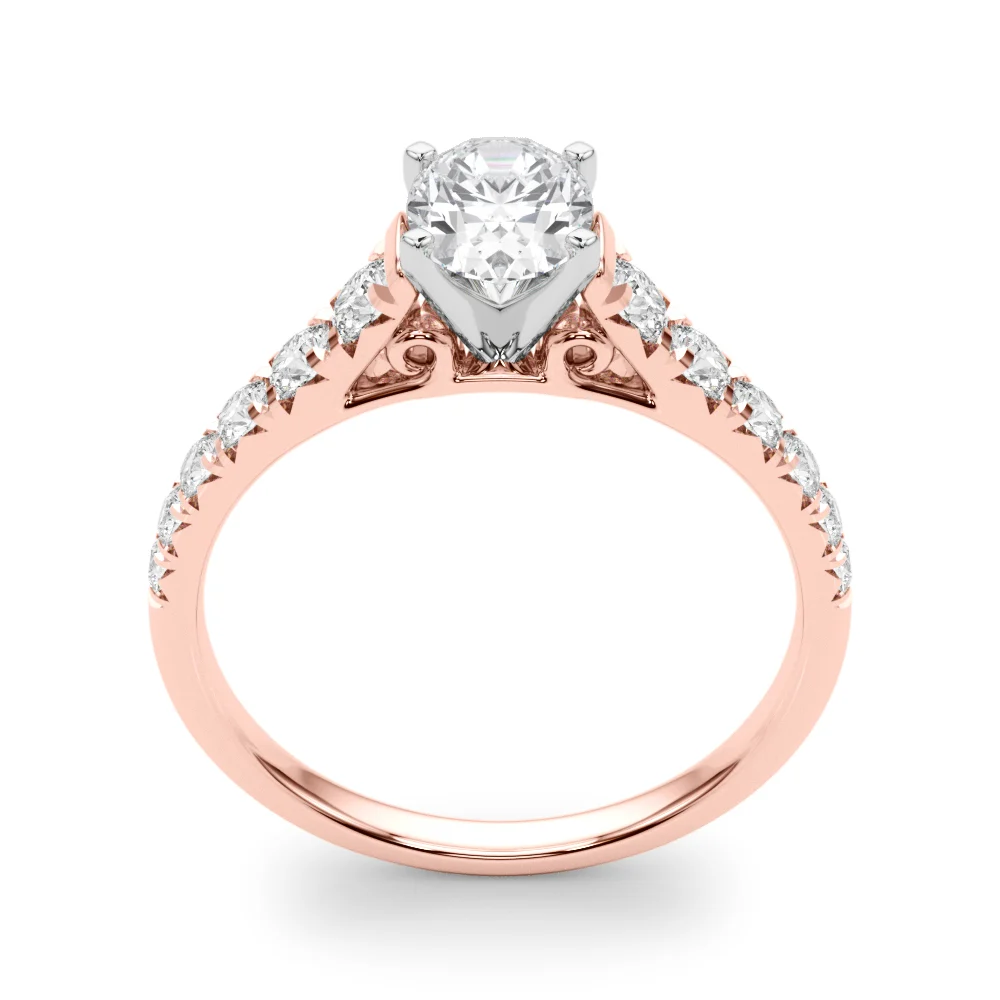 Graduated Diamond Engagement Ring - Image 45