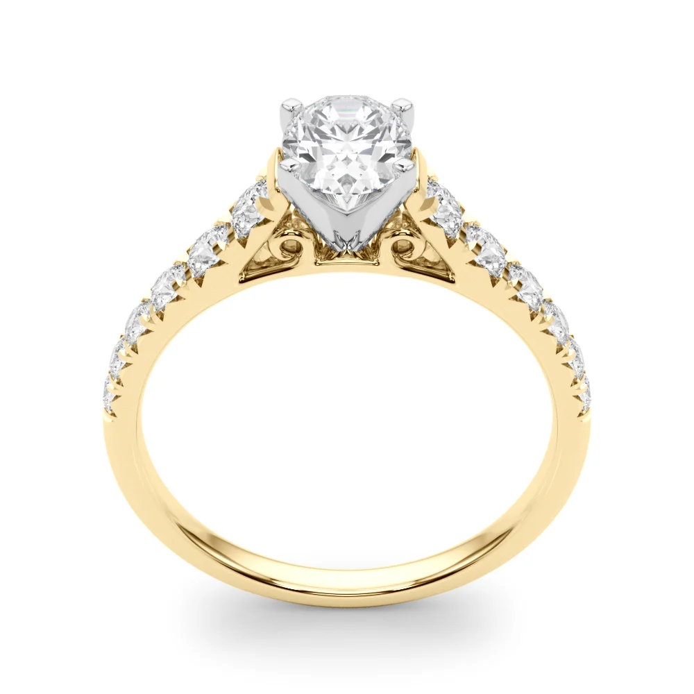 Graduated Diamond Engagement Ring - Image 40