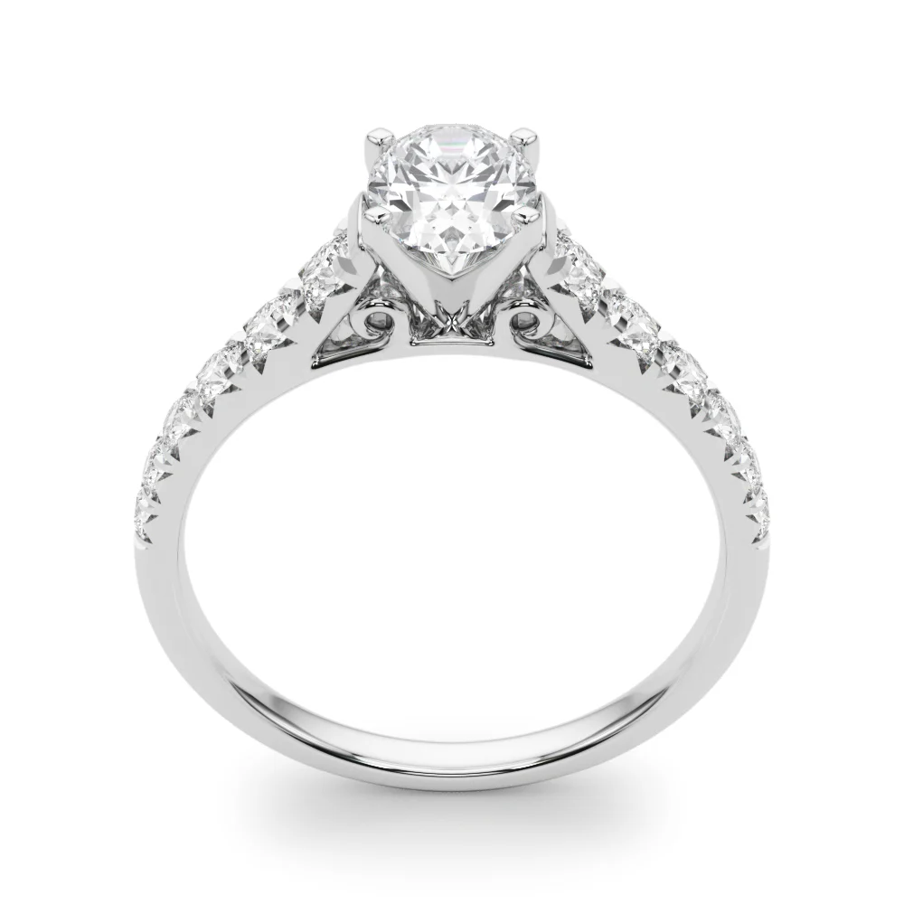 Graduated Diamond Engagement Ring - Image 35