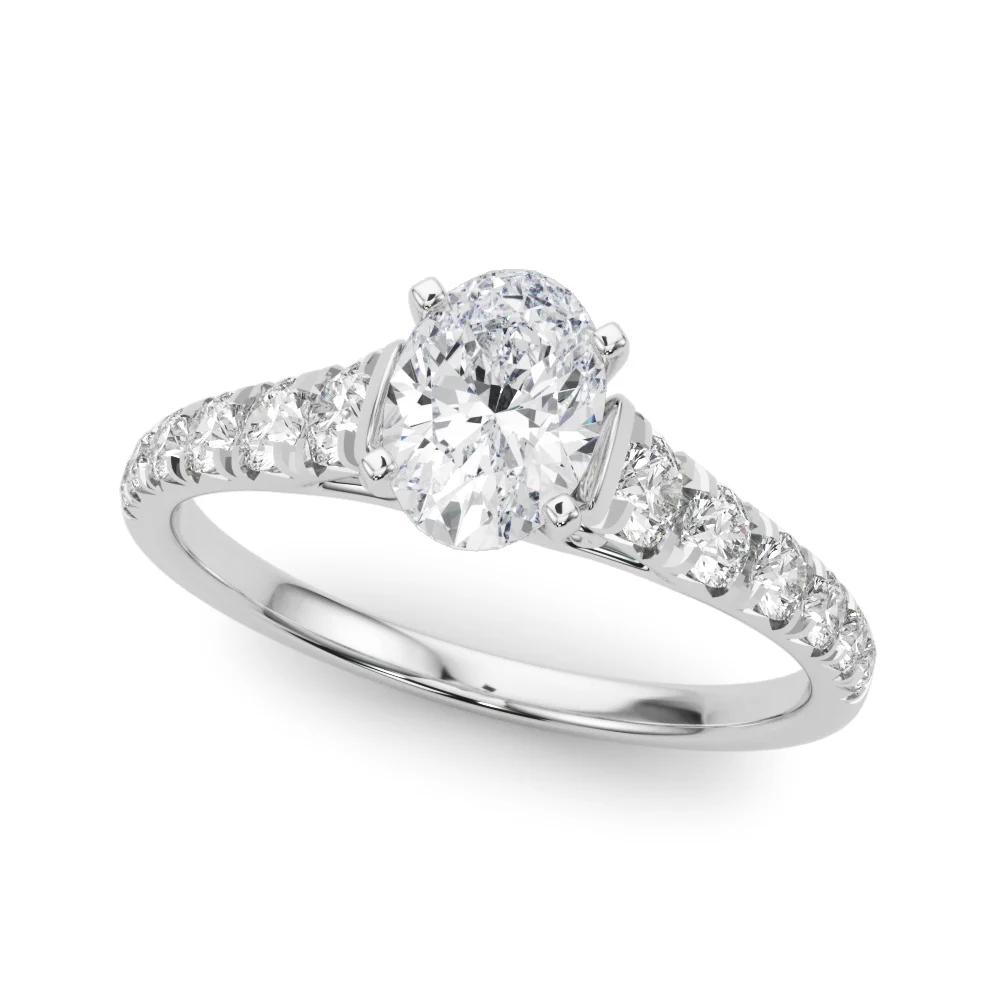 Graduated Diamond Engagement Ring - Image 31