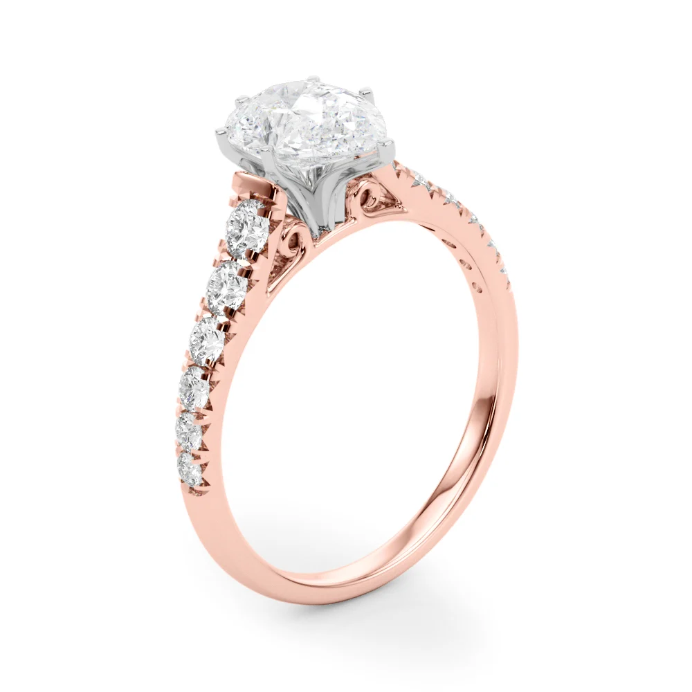 Graduated Diamond Engagement Ring - Image 89