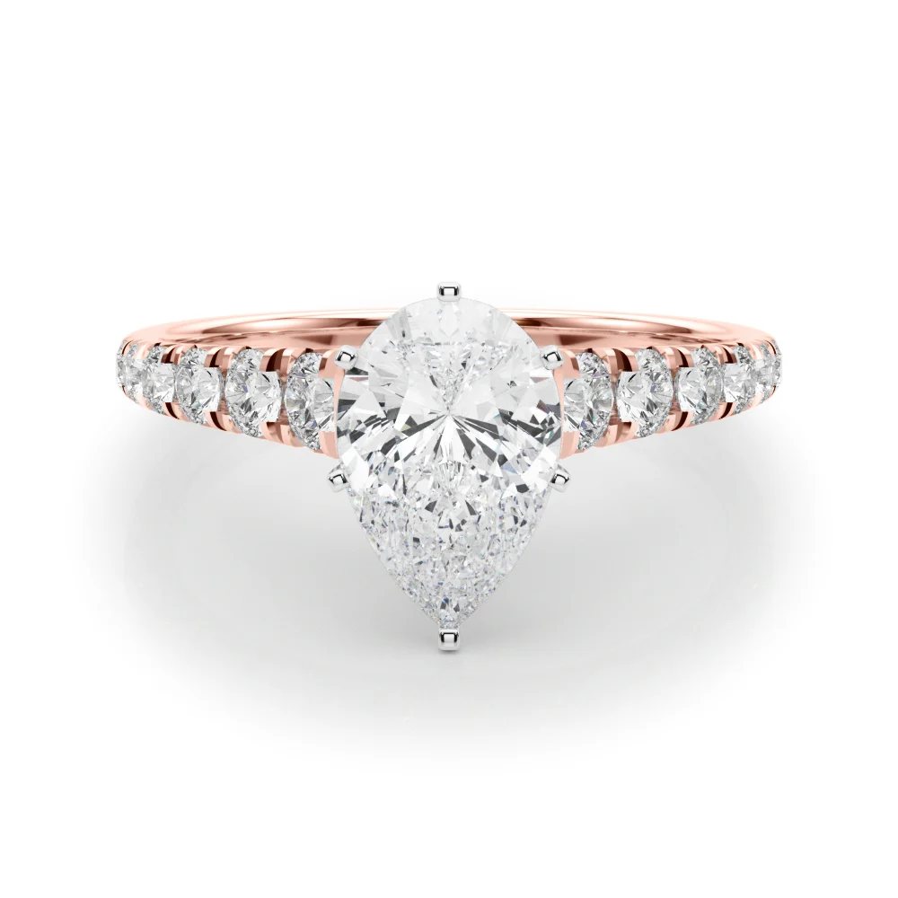 Graduated Diamond Engagement Ring - Image 88