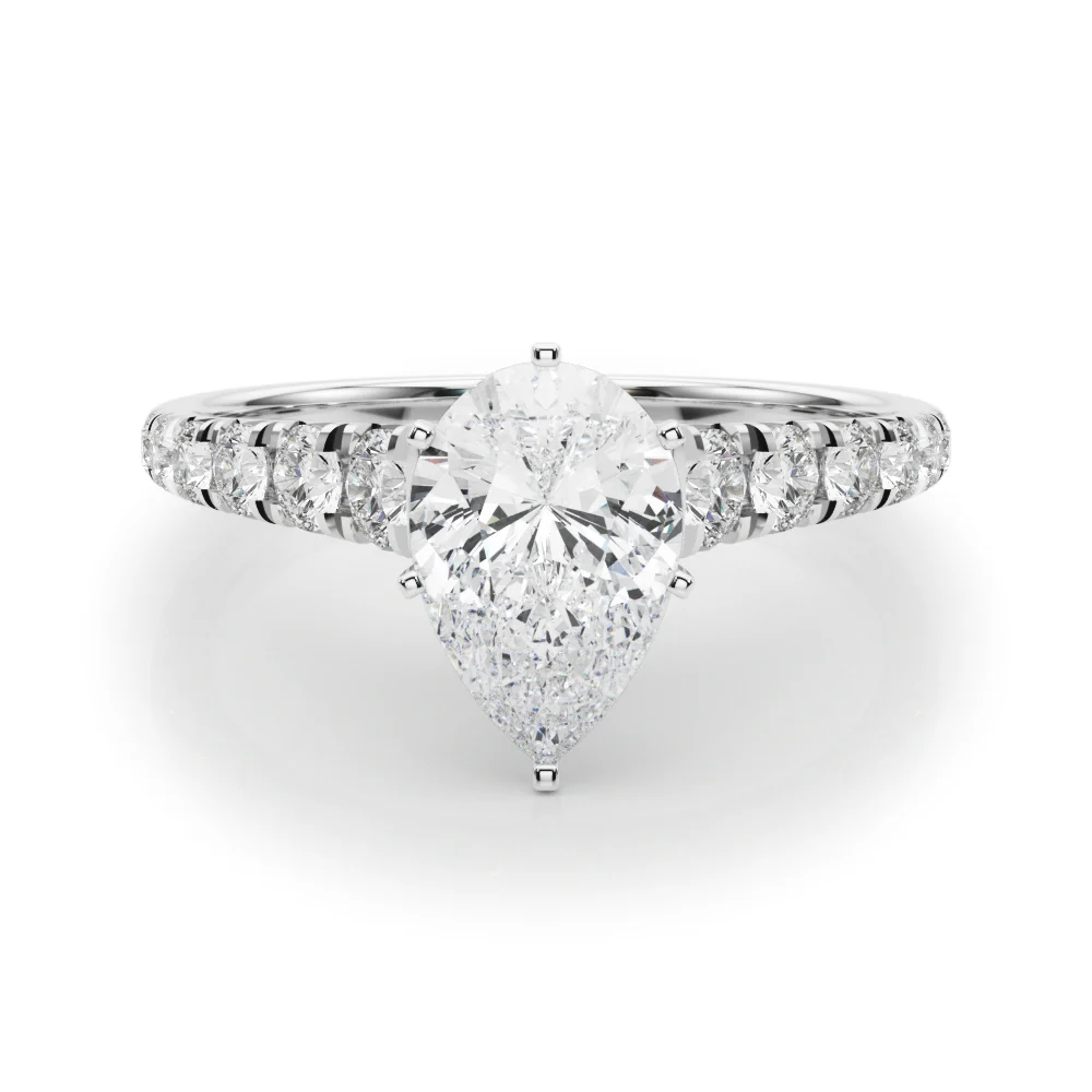 Graduated Diamond Engagement Ring - Image 78