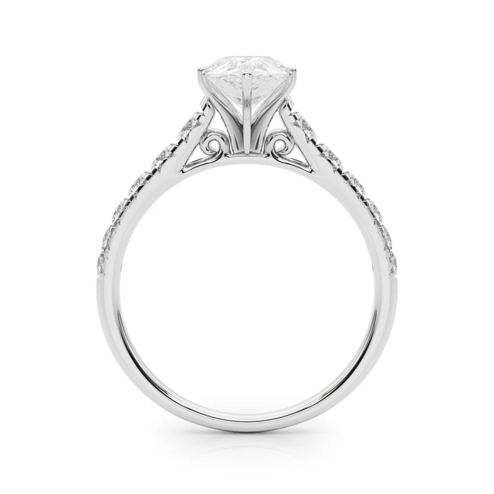 Graduated Diamond Engagement Ring - Image 77