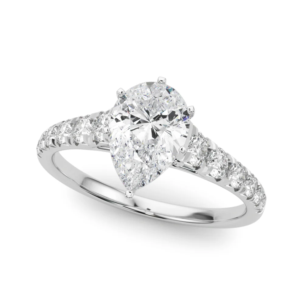 Graduated Diamond Engagement Ring - Image 76