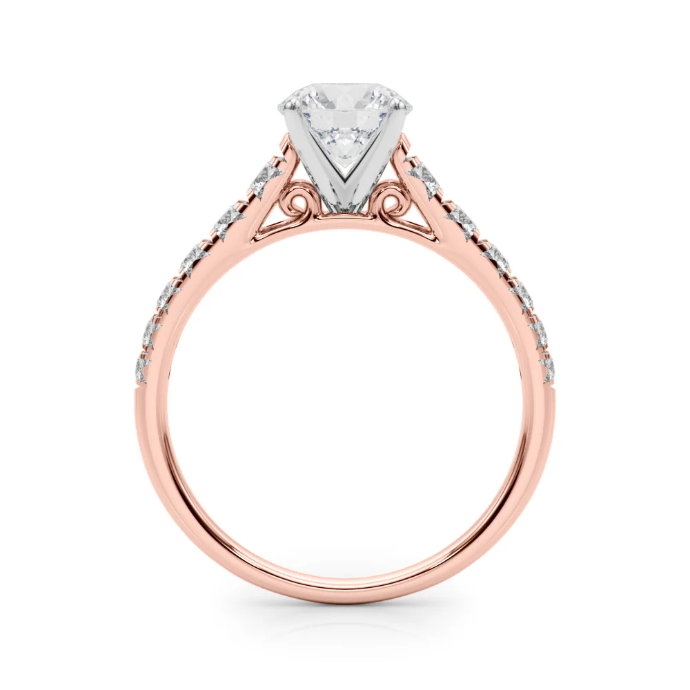 Graduated Diamond Engagement Ring - Image 12