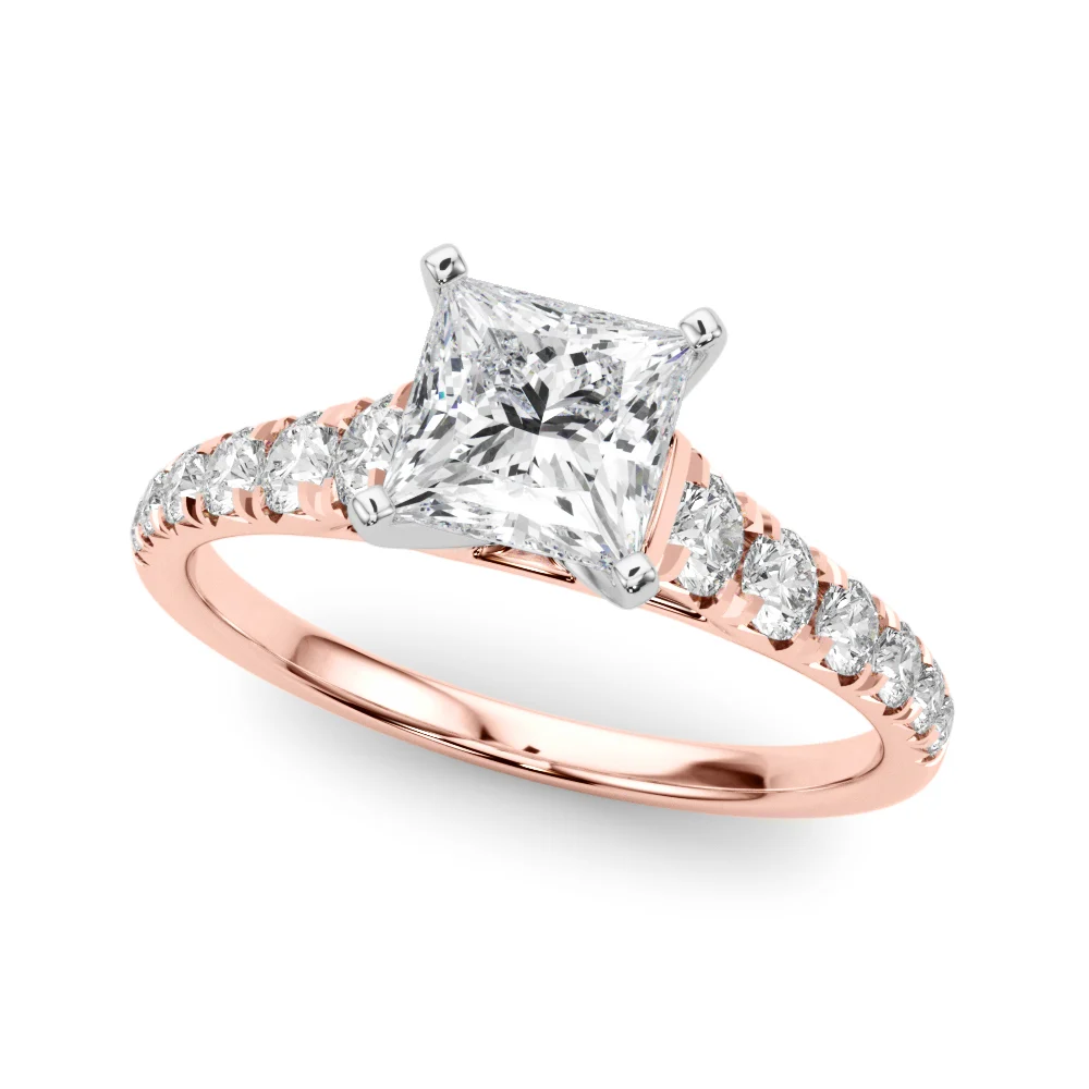 Graduated Diamond Engagement Ring - Image 71